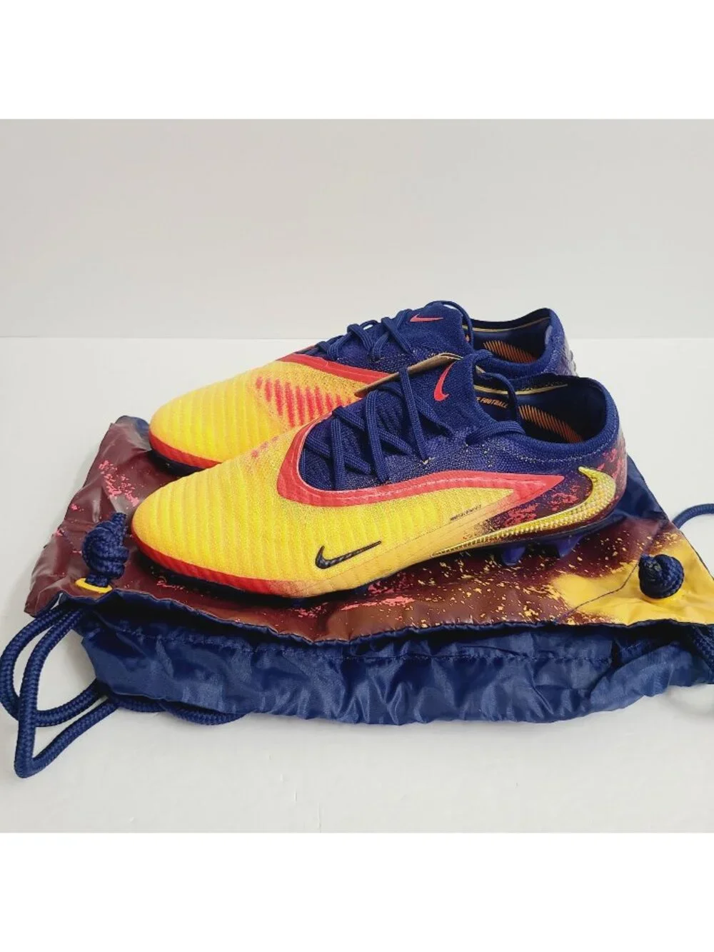 Nike Phantom 6 Low Elite FG Erling Haaland Soccer Cleats BAG HQ2332-800 Size 9